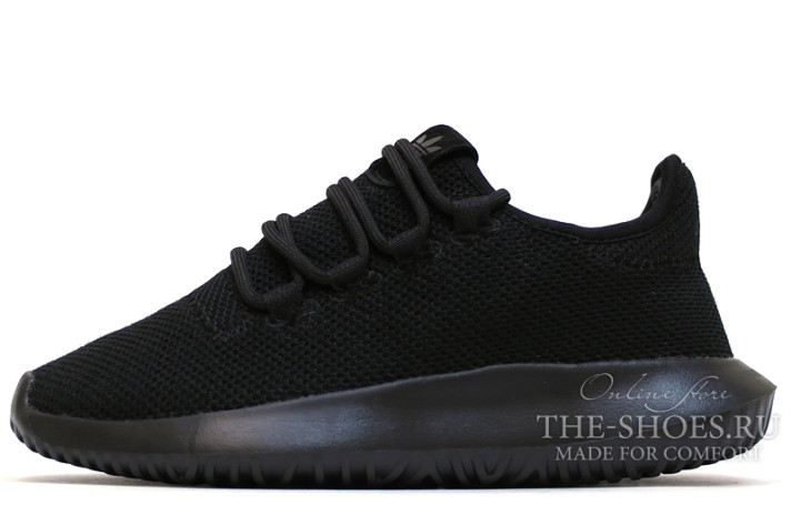 Кроссовки Adidas Tubular Shadow Knit Black Core CG4562 черные