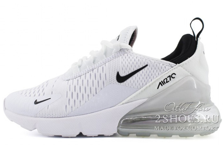 Кроссовки Nike Air Max 270 White Classic AH8050-100 белые