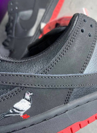 Кроссовки Nike Dunk Low SB Pro NYC Pigeon Sienna Black живое фото 4
