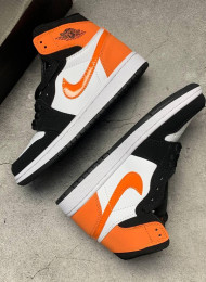 Кроссовки Nike Air Jordan 1 Mid Shattered Backboard живое фото 1