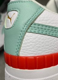 Кроссовки Puma Cali Sport Mix White Mint Red живое фото 4
