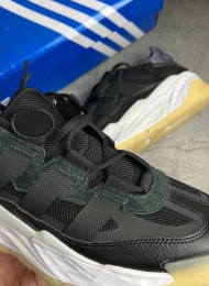 Кроссовки Adidas Niteball Black Cloud White живое фото 3