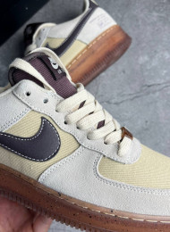 Кроссовки Nike Air Force 1 Low Coffee живое фото 3